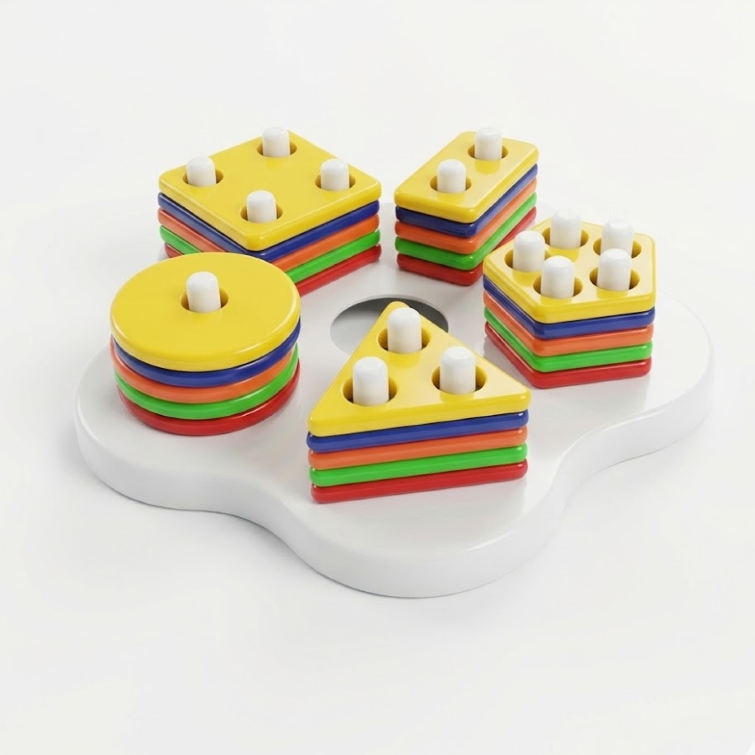 Geometric Shape Stacker Star